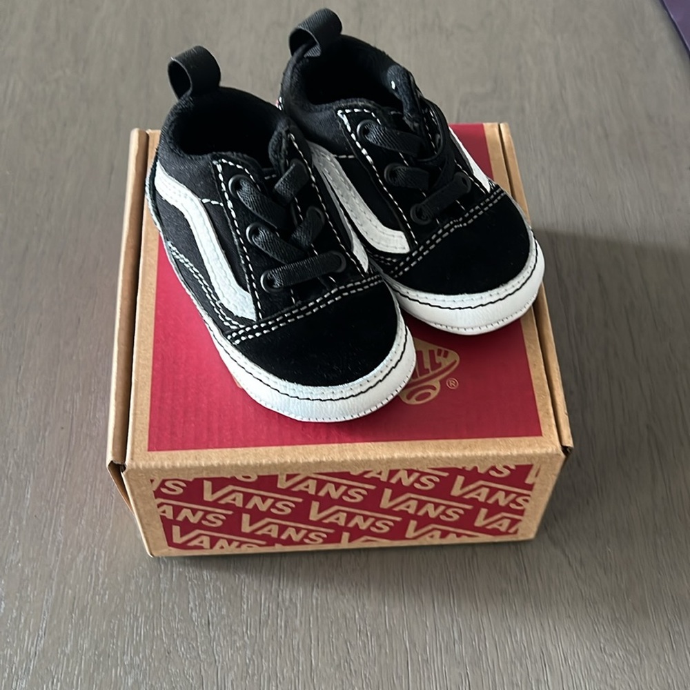 Vans Old Skool Crib Shoe 3-6 months
